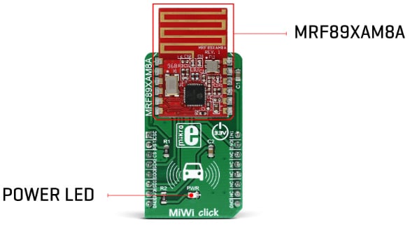 Mikroe MIKROE-2924 MiWi Click